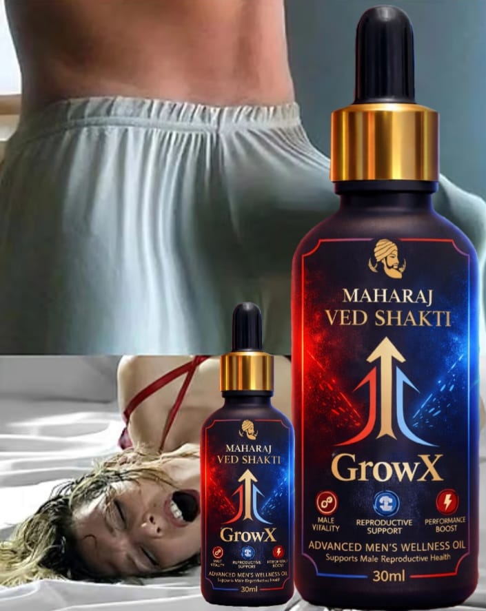 Maharaj Ved Shakti GrowX / Advanced Penis Enlargement oil(30 ml)