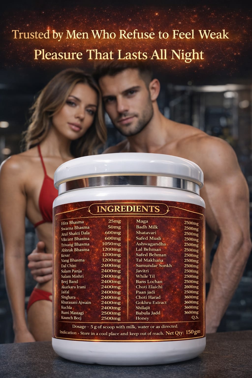 Maharaj Ved Shakti PowerX – Advanced Sexual Wellness Formula for Men
