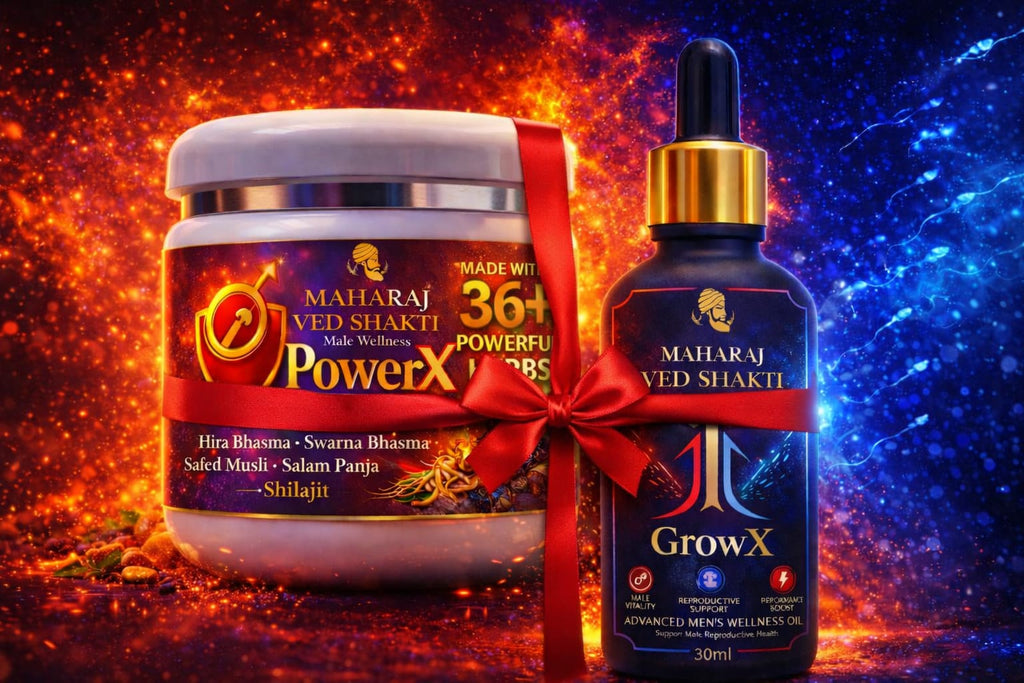 Male Enhancement PowerX + GrowX Combo Kit | Men’s Strength, Stamina & Performance Support